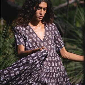 NWT daughters of India flowy cotton maxi